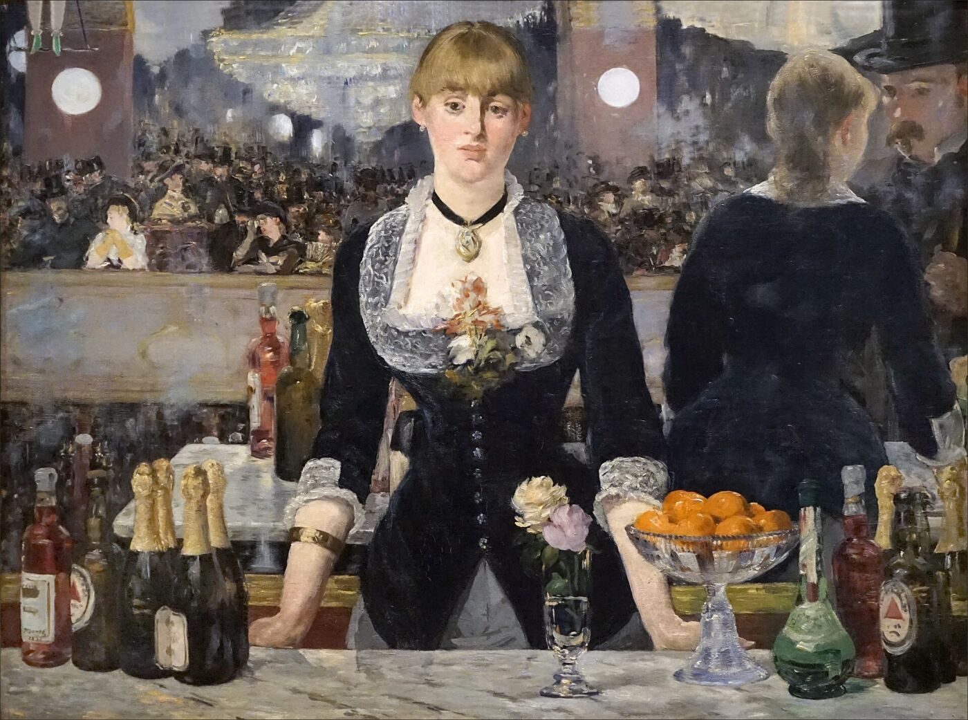 A Bar at the Folies-Bergère, by Édouard Manet