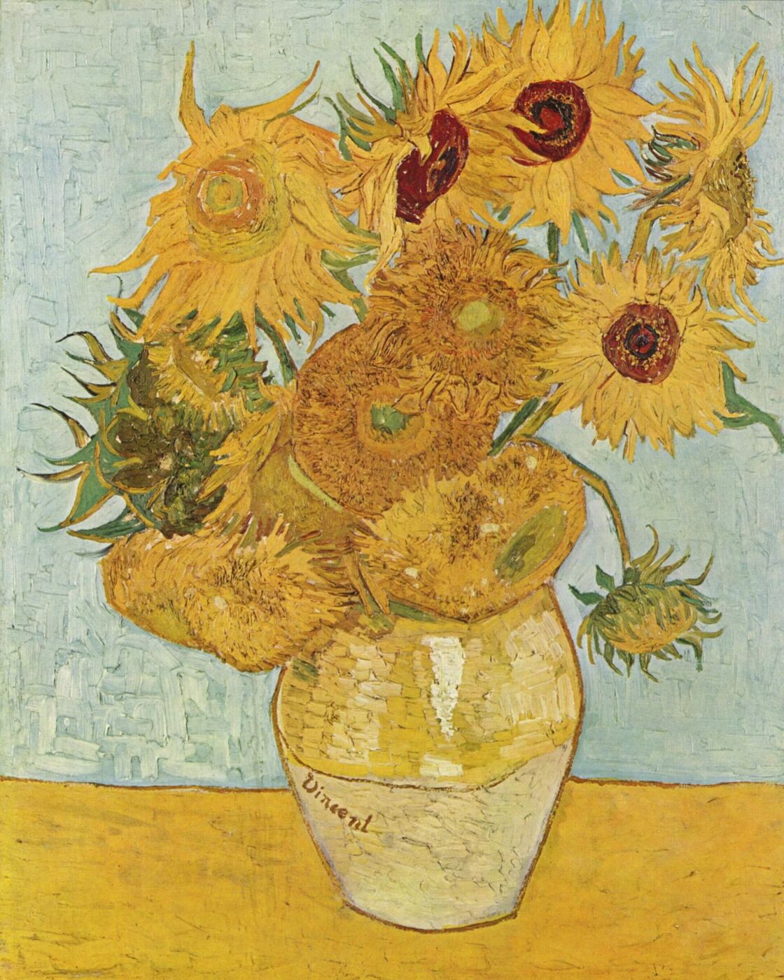 Sunflowers, by Vincent van Gogh