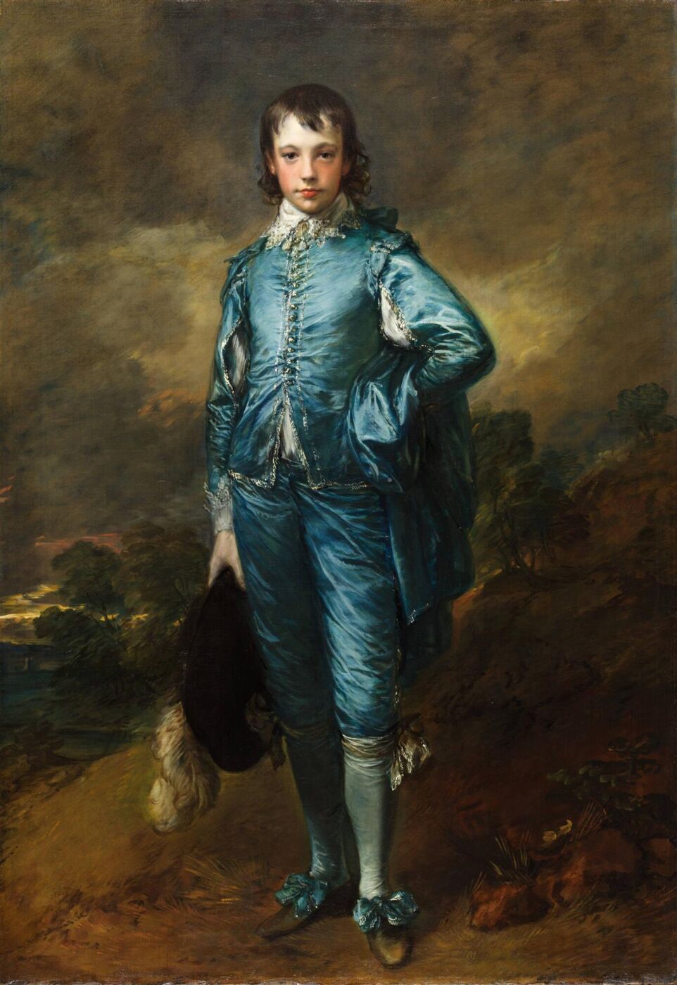 The Blue Boy, by Thomas Gainsborough