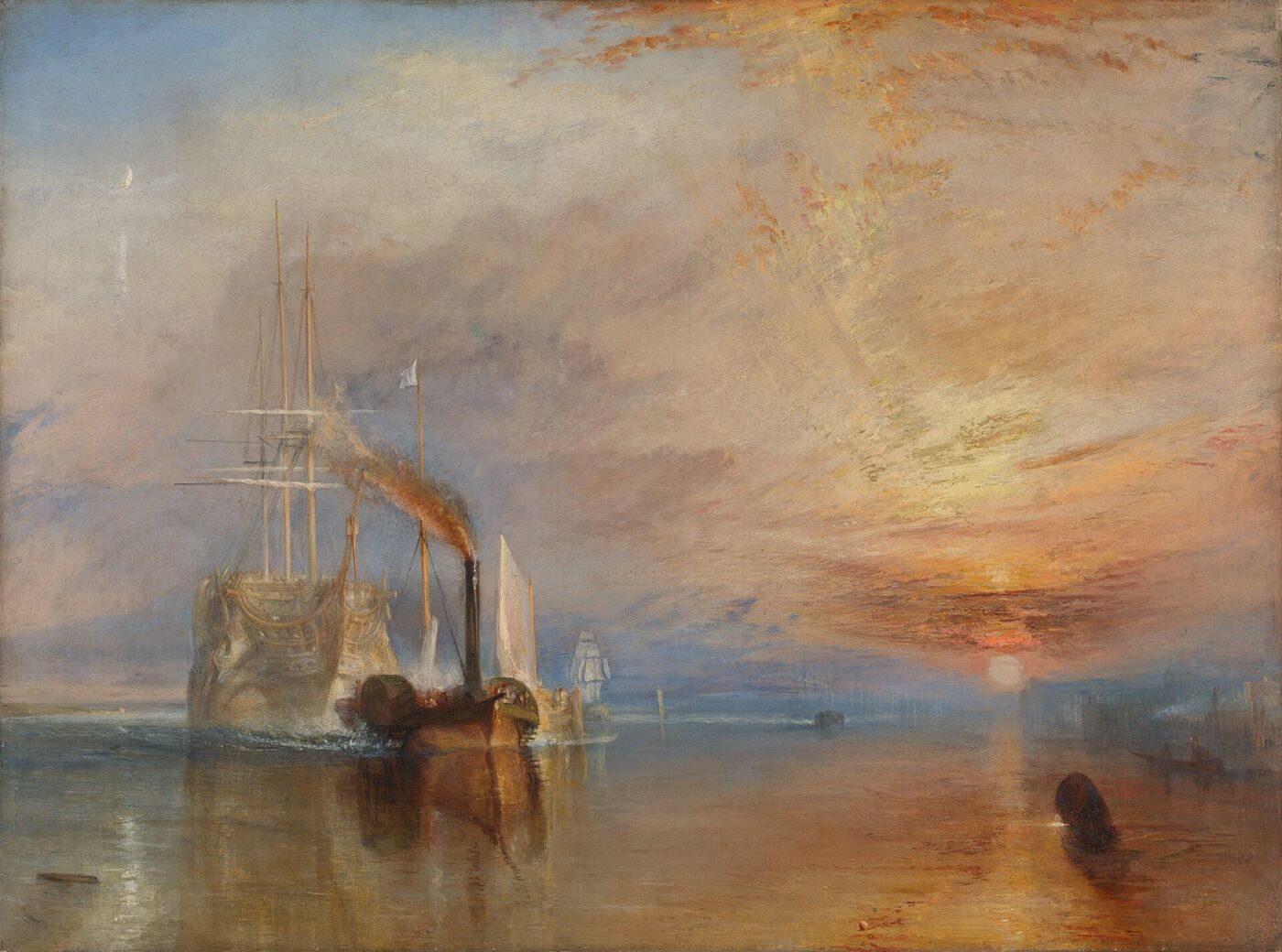 The Fighting Temeraire, by J. M. W. Turner