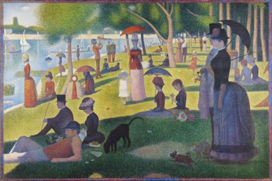 A Sunday on La Grande Jatte, by Georges Seurat