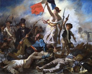 Liberty Leading the People, by Eugène Delacroix
