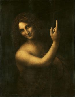 Saint John the Baptist, by Leonardo da Vinci