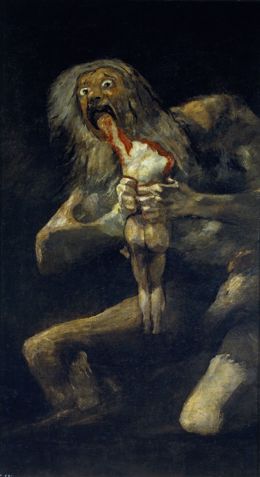 Saturn Devouring His Son, by Francisco Goya