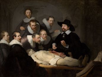 The Anatomy Lesson of Dr Nicolaes Tulp, by Rembrandt