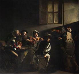 The Calling of Saint Matthew, by Caravaggio